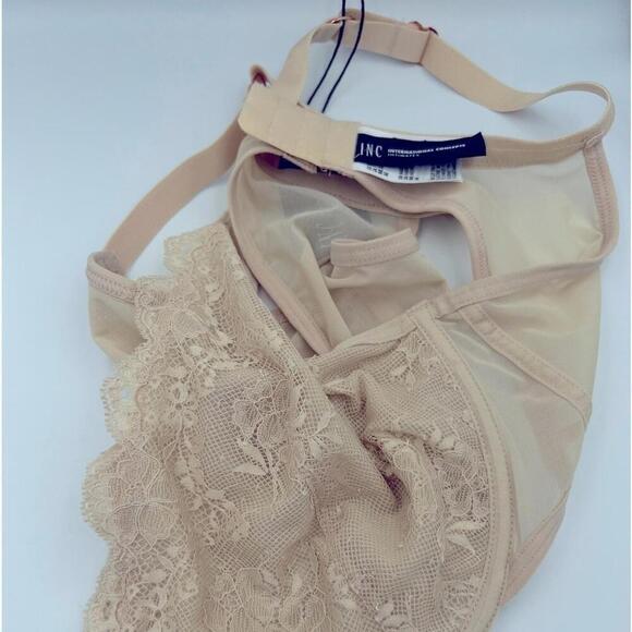 New  INC International Concepts Women Apex Lace Bra Intimate Size M - Picture 4 of 7